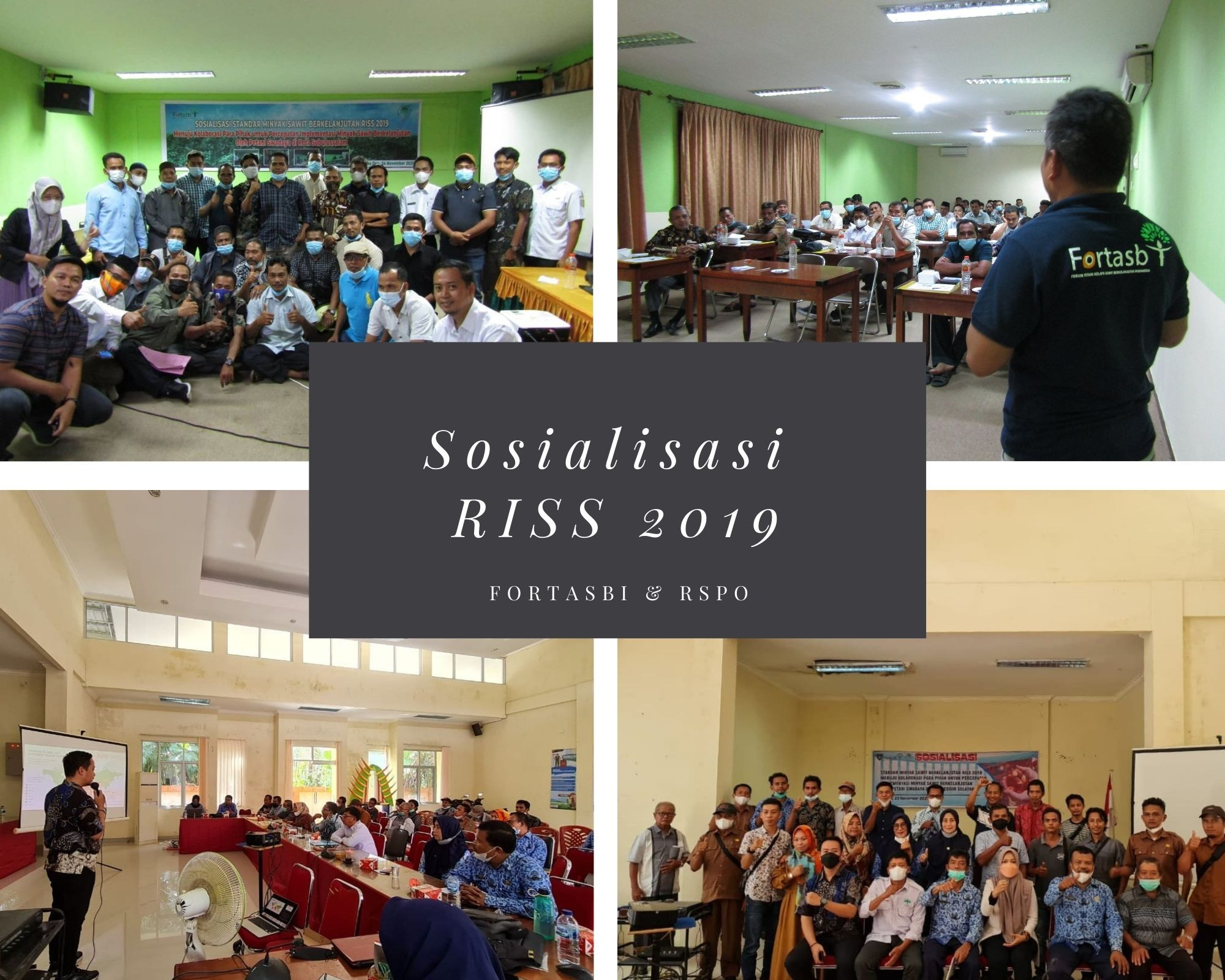 Sosialisasi RISS 2019 di Subulussalam dan Pesisir Selatan