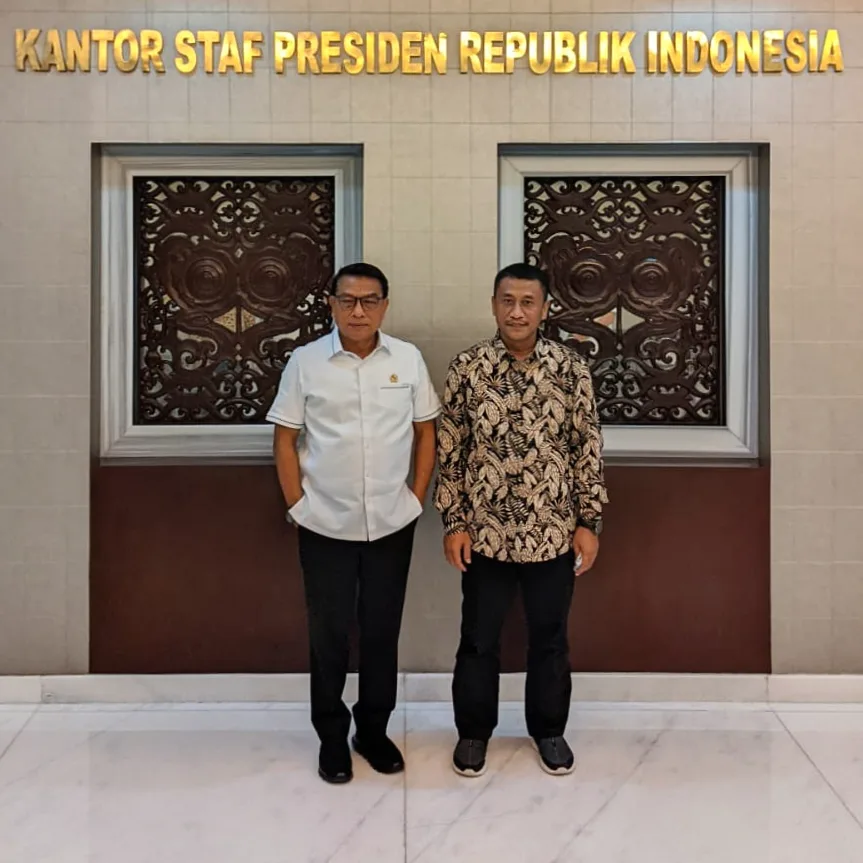 Tindak Lanjut Pascapertemuan Presiden, Petani Sawit Swadaya Bertemu Moeldoko Bahas Masa Depan Petani